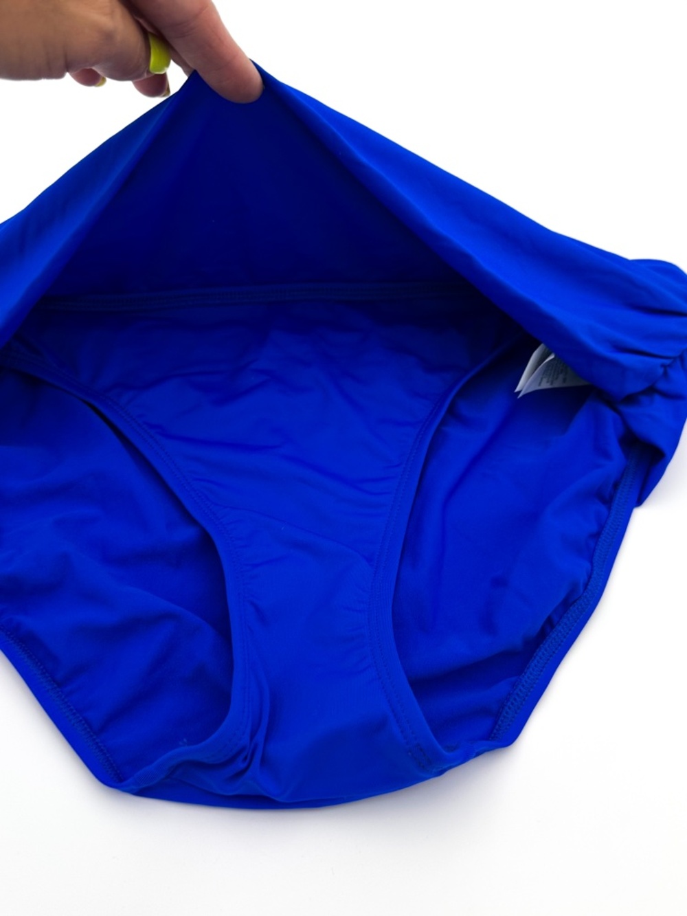 NEW Lauren Ralph Lauren Royal Blue Swim Swimsuit Bikini Bottom Women's Size 10 - Picture 5 of 7